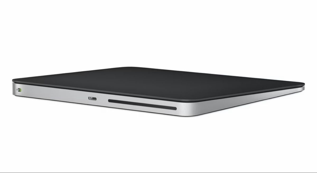 Apple Mouse: Apple Magic Trackpad schwarz neuwertig – Nuovo (secondo la descrizione) da Wallisellen venduto da Mbravo 2