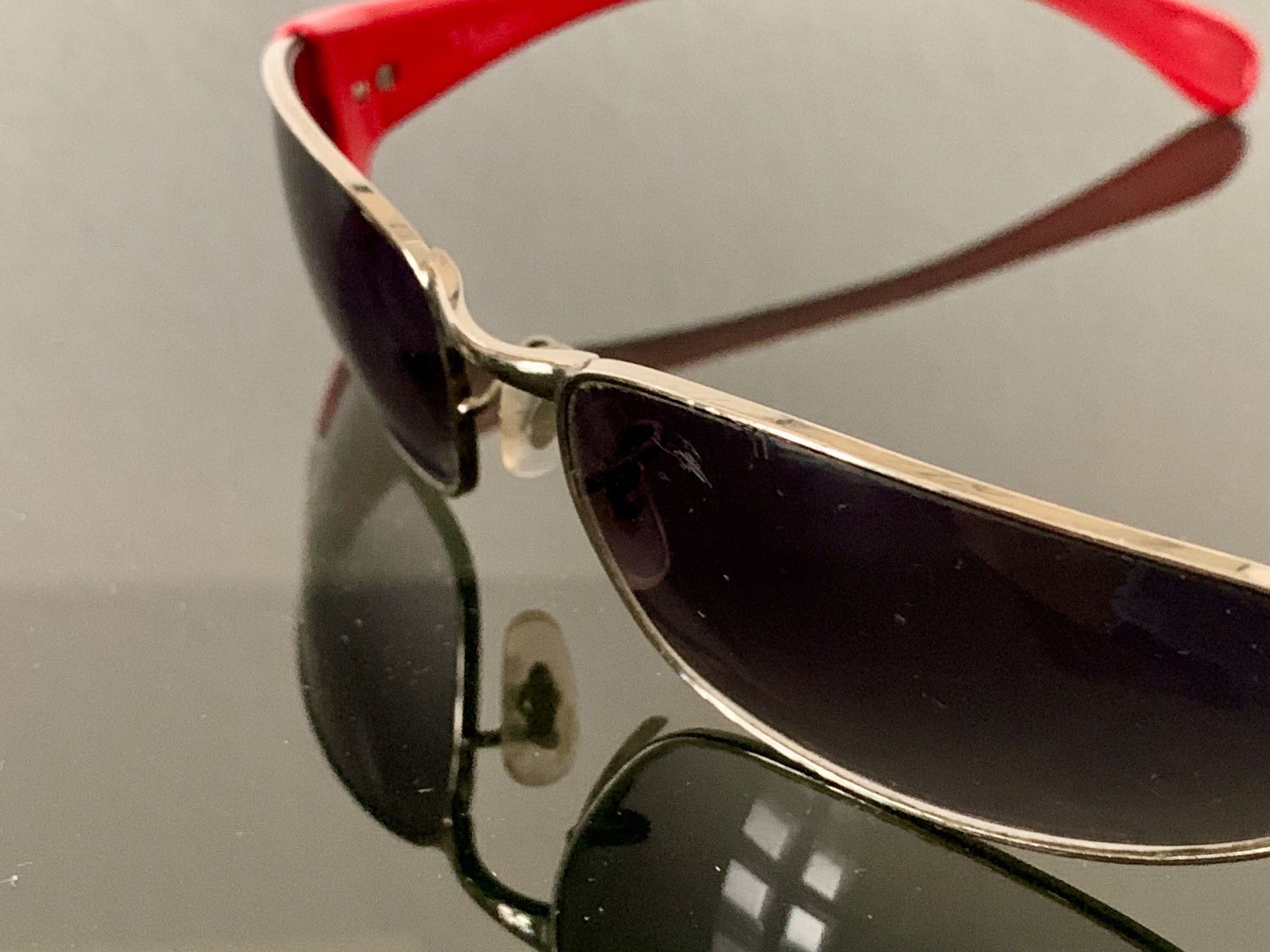 Ray-Ban Occhiali & Lenti: Ray-Ban Sonnenbrille Modell 3261 / rot – Usato da Zürich venduto da Les_Zurichois 9