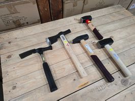 5x neue diverse Profi Hammer ab 1.-