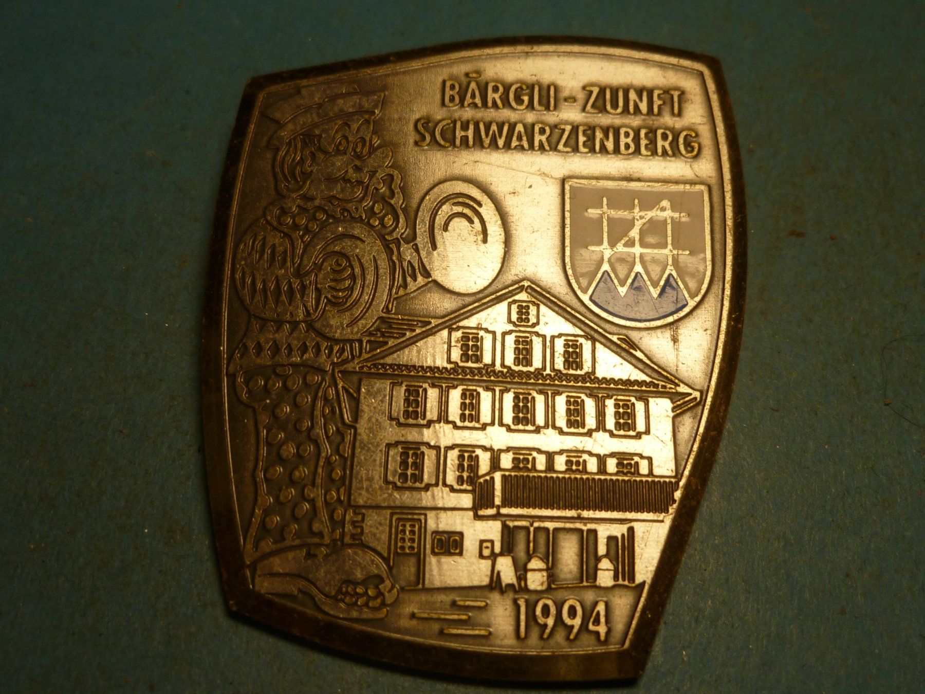 Plaketten & Abzeichen: SCHWARZENBERG 1994 SILBER – Gebraucht aus Ried (Muotathal) von Mandarin02