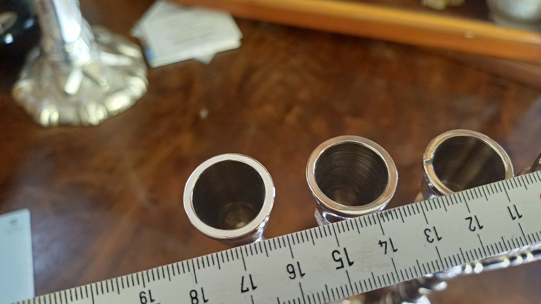 Bougeoirs: Schöne Menora mit Davidstern  – D'occasion à Flawil par Naphtali 2