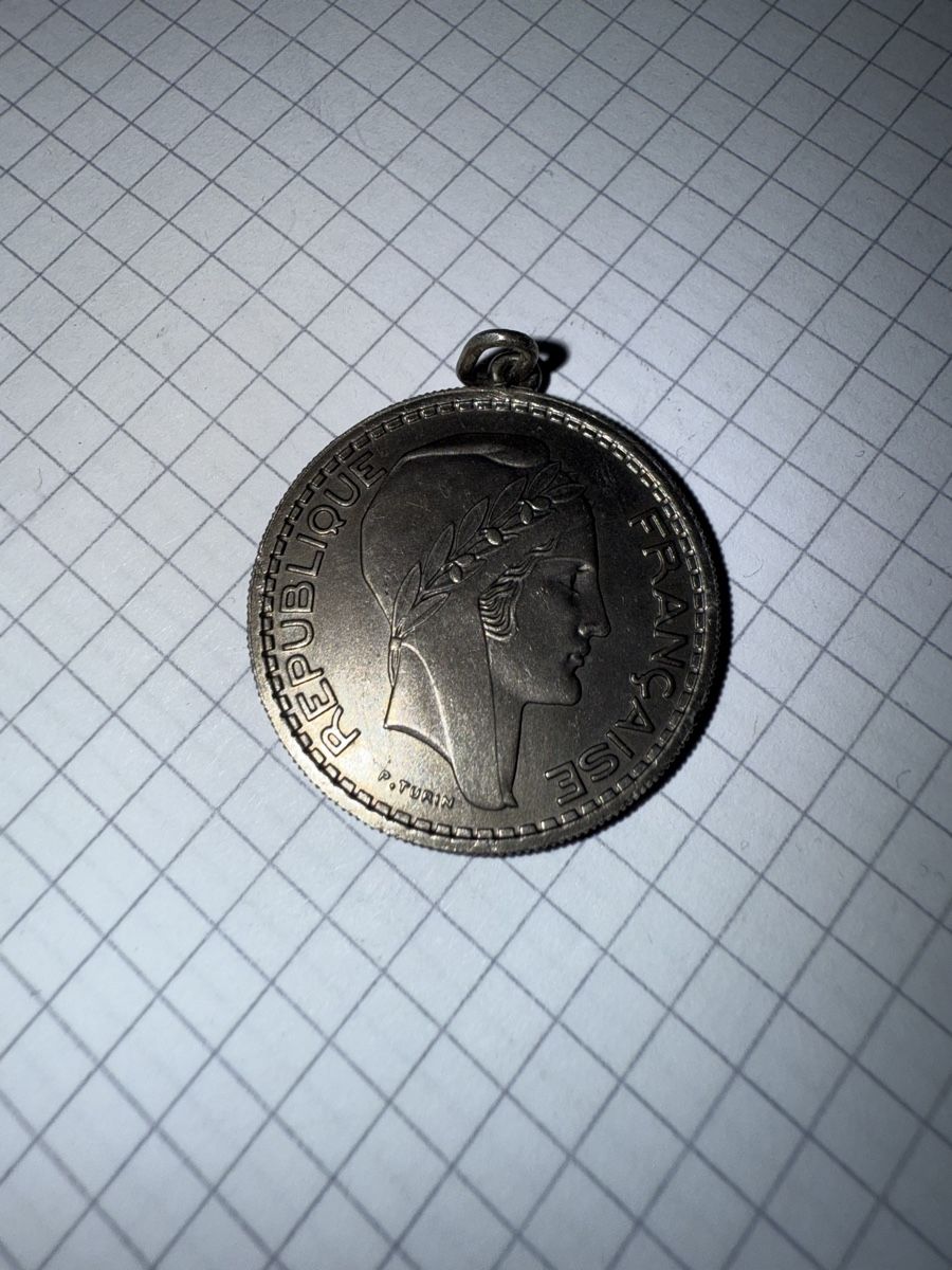 Tutti le monete: 10 FR. Francs 1948, Frankreich, als Amulett! – Usato da Affoltern am Albis venduto da jonas1009