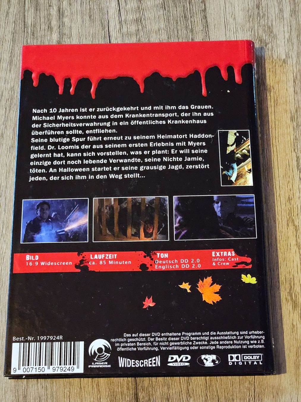 Tutti i DVDs: Halloween 4 -  kleine Hartbox - Red Edition – Usato da Wildberg venduto da Reunionevents 1