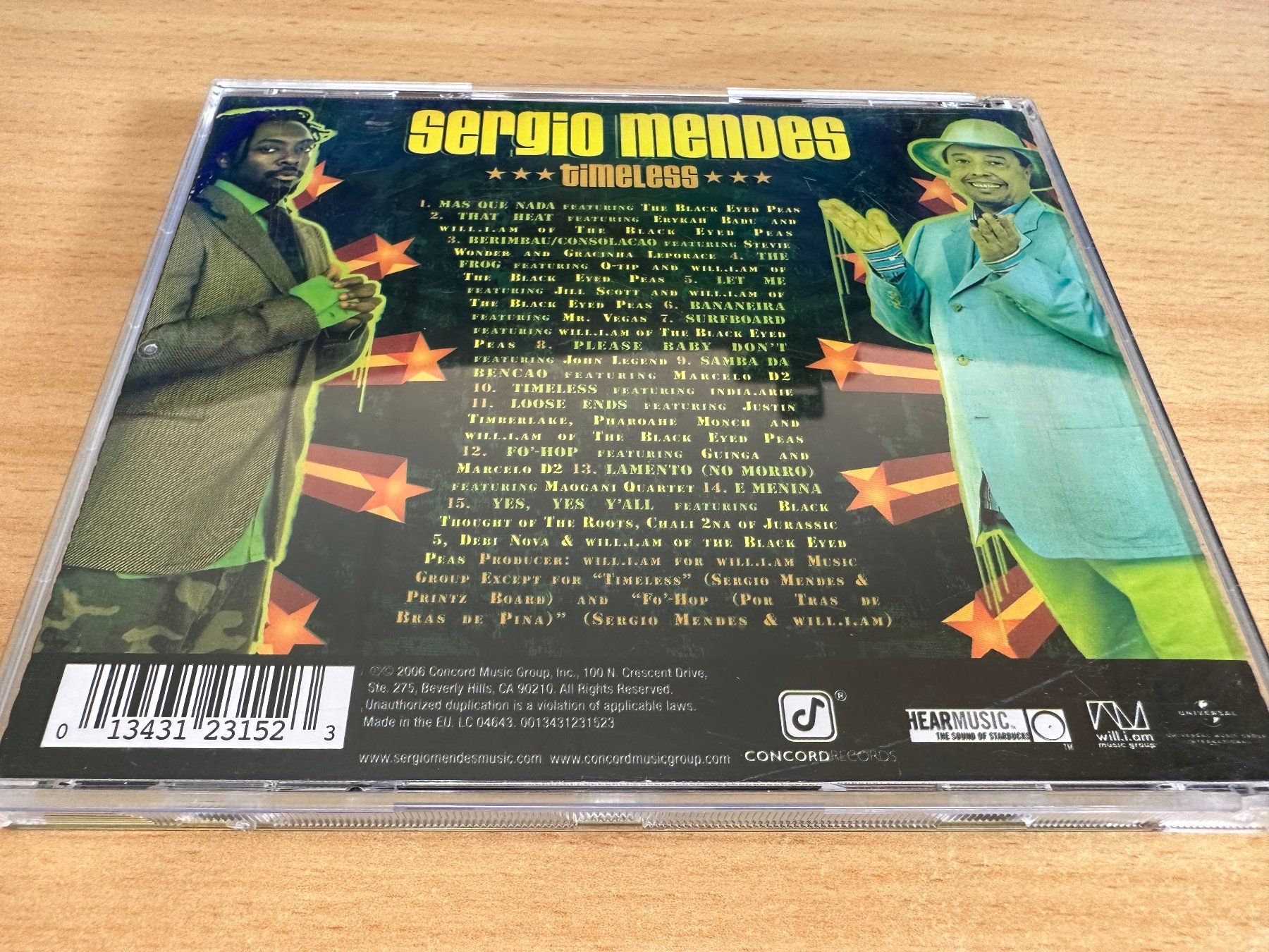 CD: Sergio Mendes – Timeless – Usato da Rikon im Tösstal venduto da Alpenmutz 1