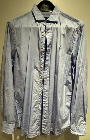 Ralph Lauren Shirt hellblau gr L