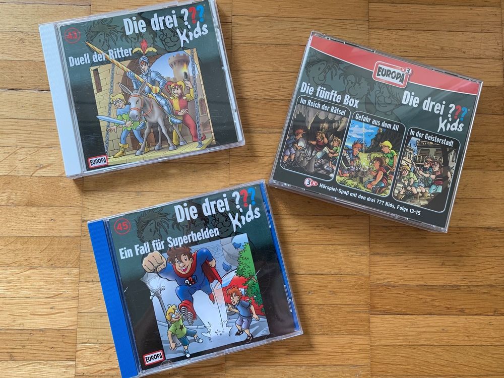 Die drei Fragezeichen Kids - 5. Box und 43 und 45 (Gebraucht) in Luzern ...