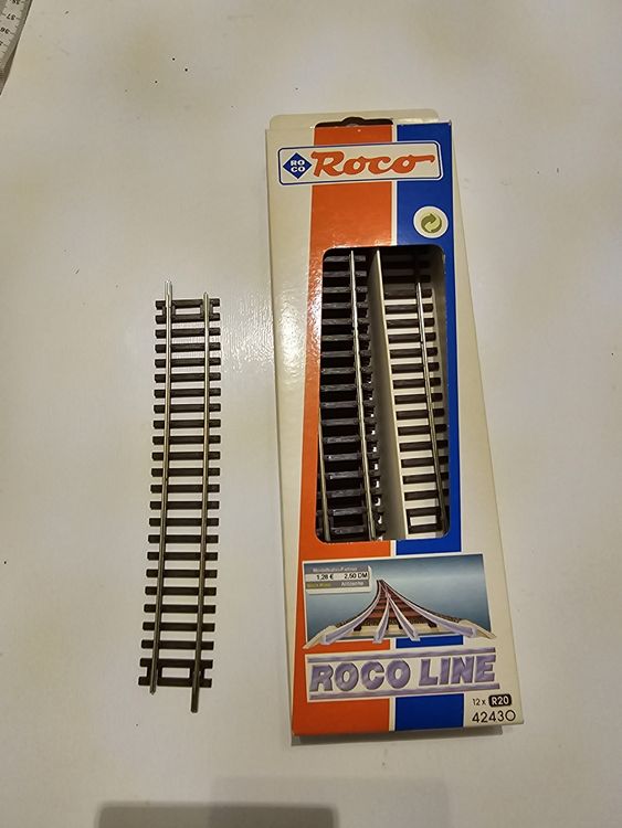 8× Roco H0 Gleissystem R20 42430 (Neu (gemäss Beschreibung)) in ...