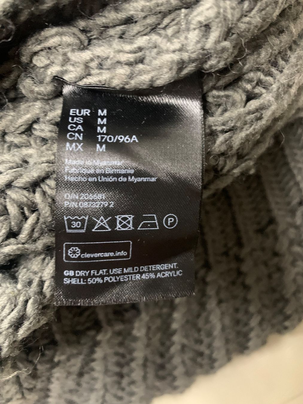 H&M Maglioni & Felpe: Kurzer Stehkragen Pullover von H&M Gr. M dunkelgrau – Usato da Ellikon an der Thur venduto da Bali1999 5