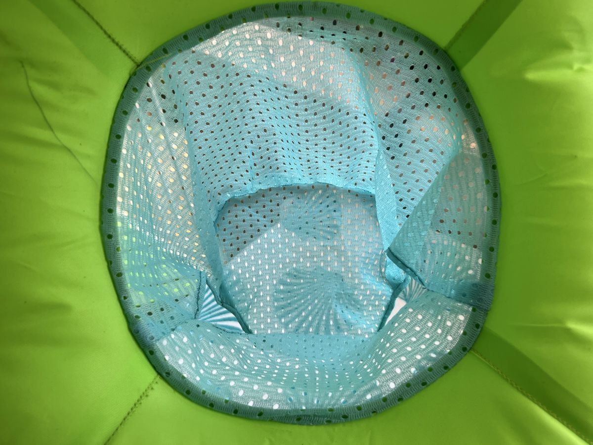 Salvagente: Swimways Babyschwimmsitz mit Sonnendach grün blau – Usato da Stäfa venduto da vic_x2d6 3