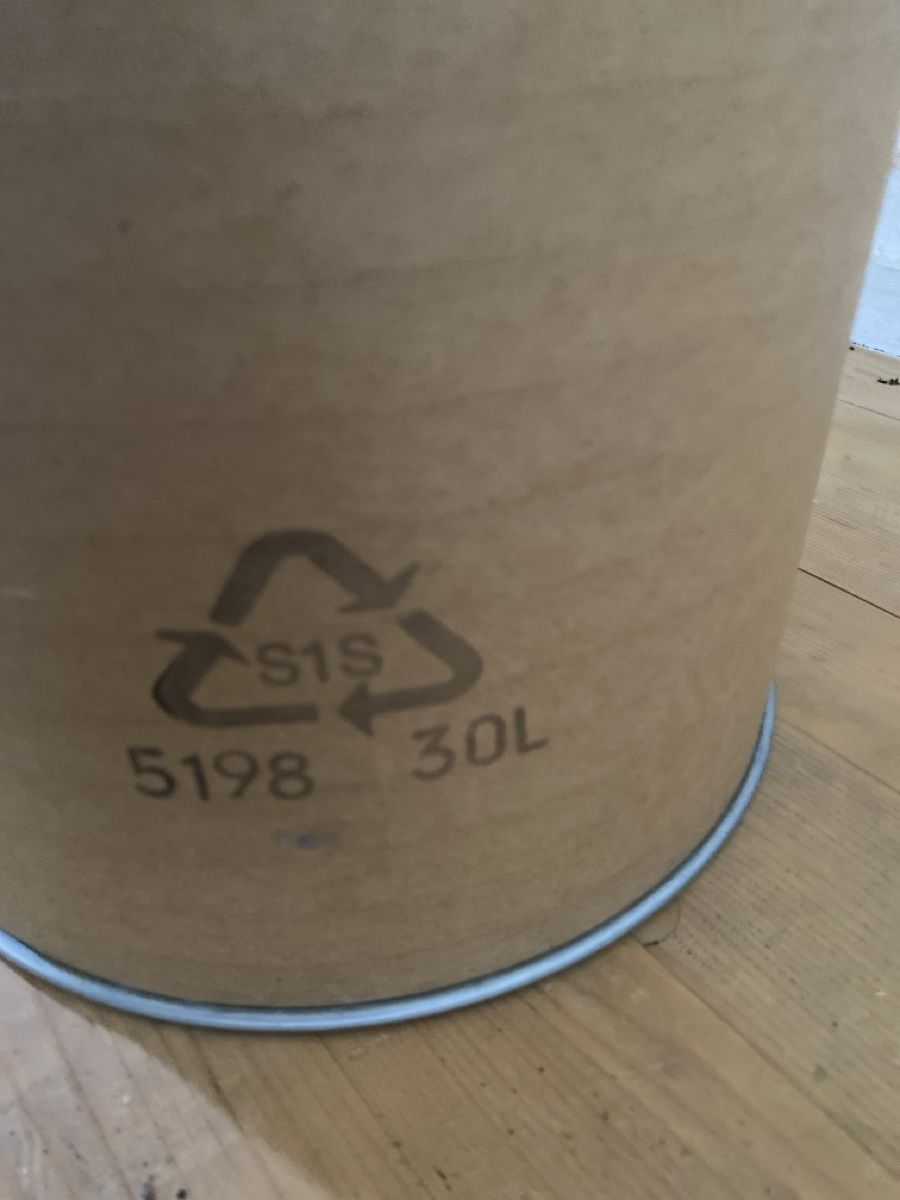 Accessori: 2x Kartonfässer mit Deckel, 12L & 30L – Usato da Biel/Bienne venduto da Projektorium 5