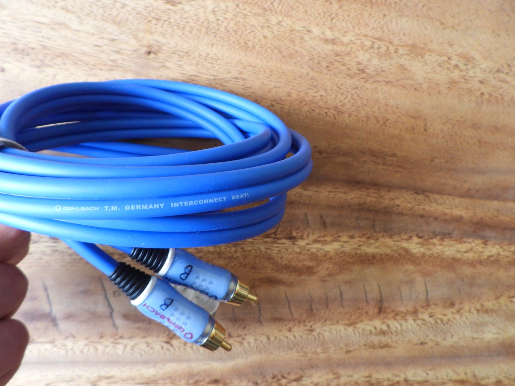 Oehlbach Cavi: Oelbach Beat! RCA Cinch Kabel 2 Meter – Usato da Tavannes venduto da jimananas 2