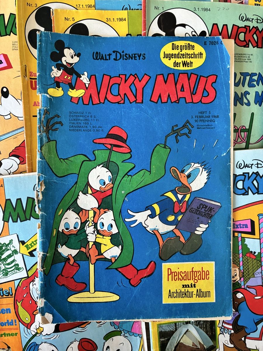 Comics: Micky Maus Hefte Sammlung, Jahrgänge ab 1982 bis 2002 – Gebraucht aus Oberburg von 4207simon 3