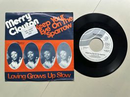MERRY CLAYTON tolle Single Keep your eye on the sparrow Kult