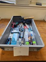 Posten mit div. Werkzeugen und Zubehörteilen