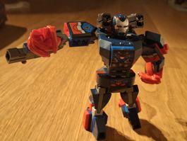 Lego Marvel Iron Patriot Mech Rüstung mit Minifigur