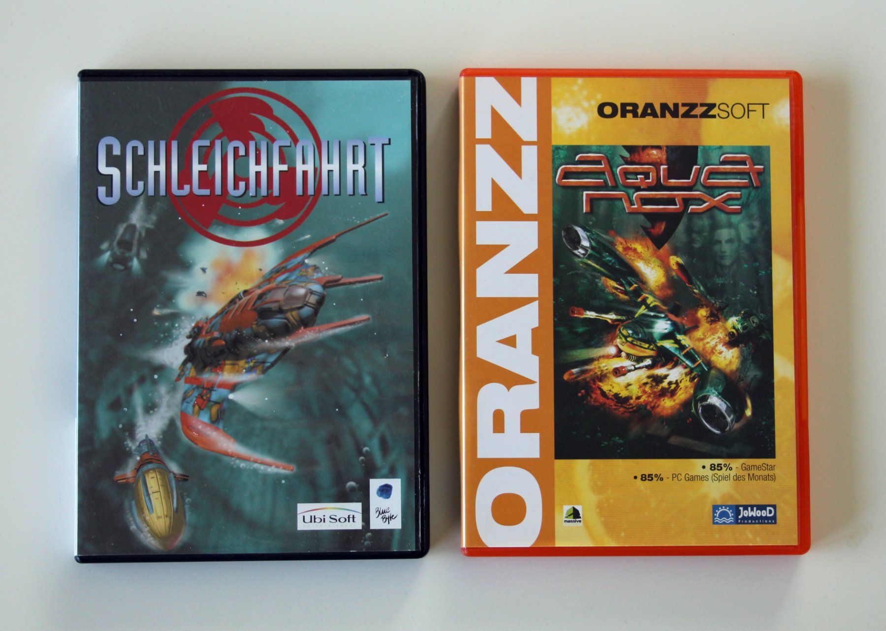 Spiele: Schleichfahrt + Aquanox 1 + 2 – Gebraucht aus Münchenbuchsee von Chaoo 1