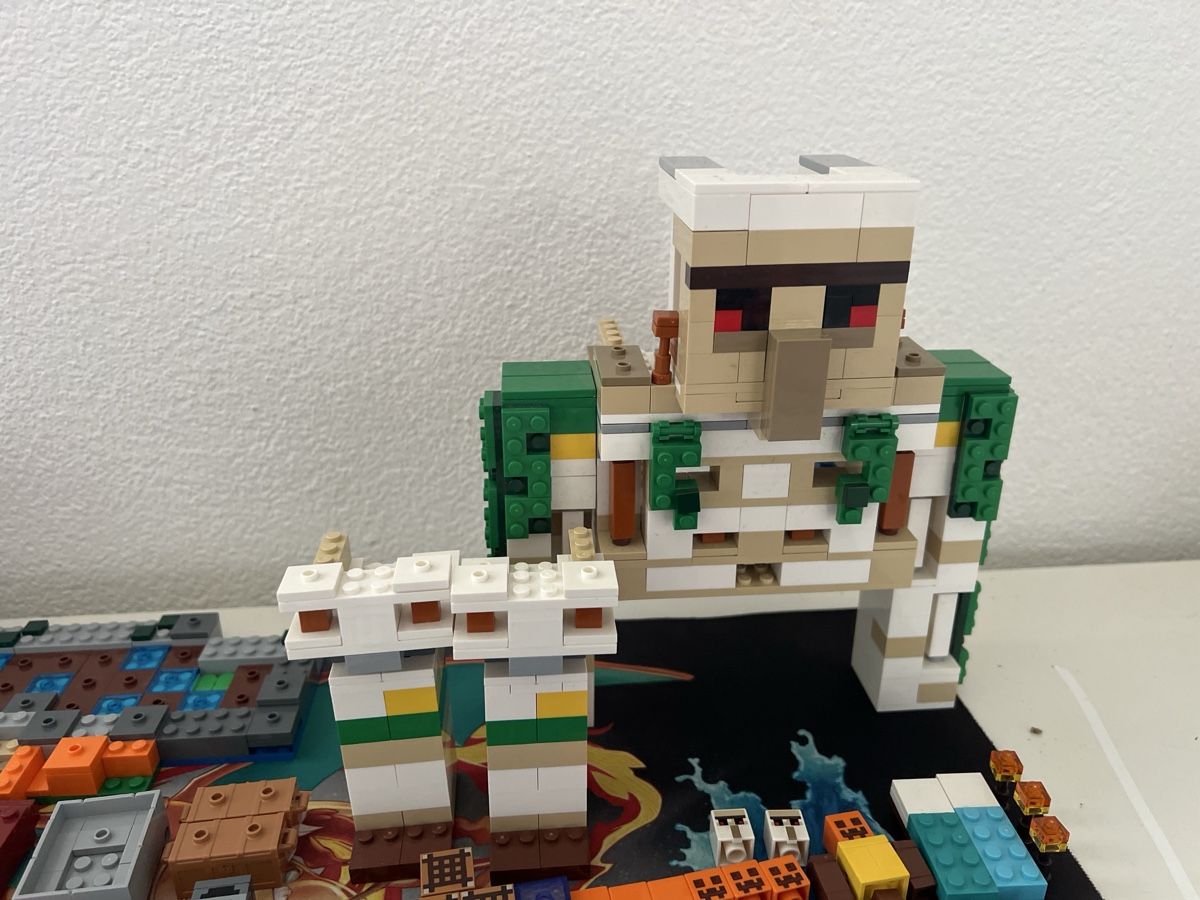 Lego Giocattoli: Lego Minecraft Eisemgolem Höhle & Hexe Garten – Usato da Villmergen venduto da rob_n572 7