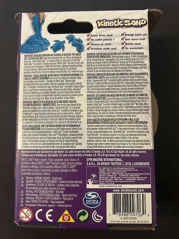 Giocattoli: Kinetic Sand blau – Usato da Wettingen venduto da ame_wxp2 1