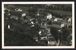 Wallenstadt, Kaserne mit Strassenpartie