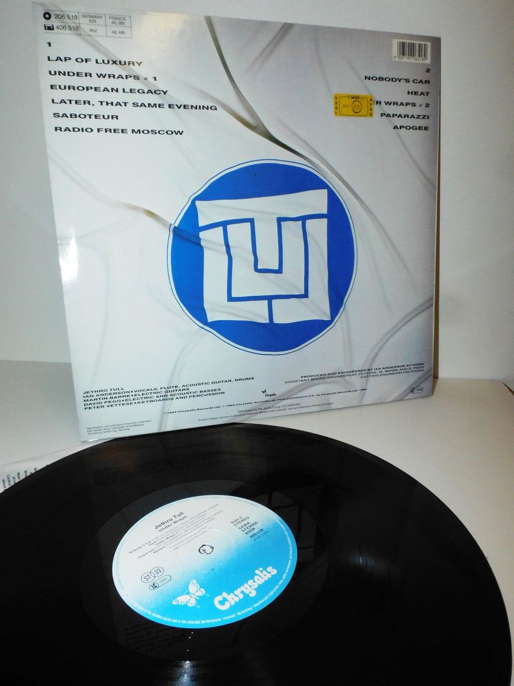 Dischi in vinile: Lp - Jethro Tull Schallplatte 1984  Under – Usato da Sursee venduto da 76 6
