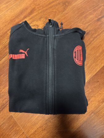 Felpa Milan Puma nera, taglia M, uomo