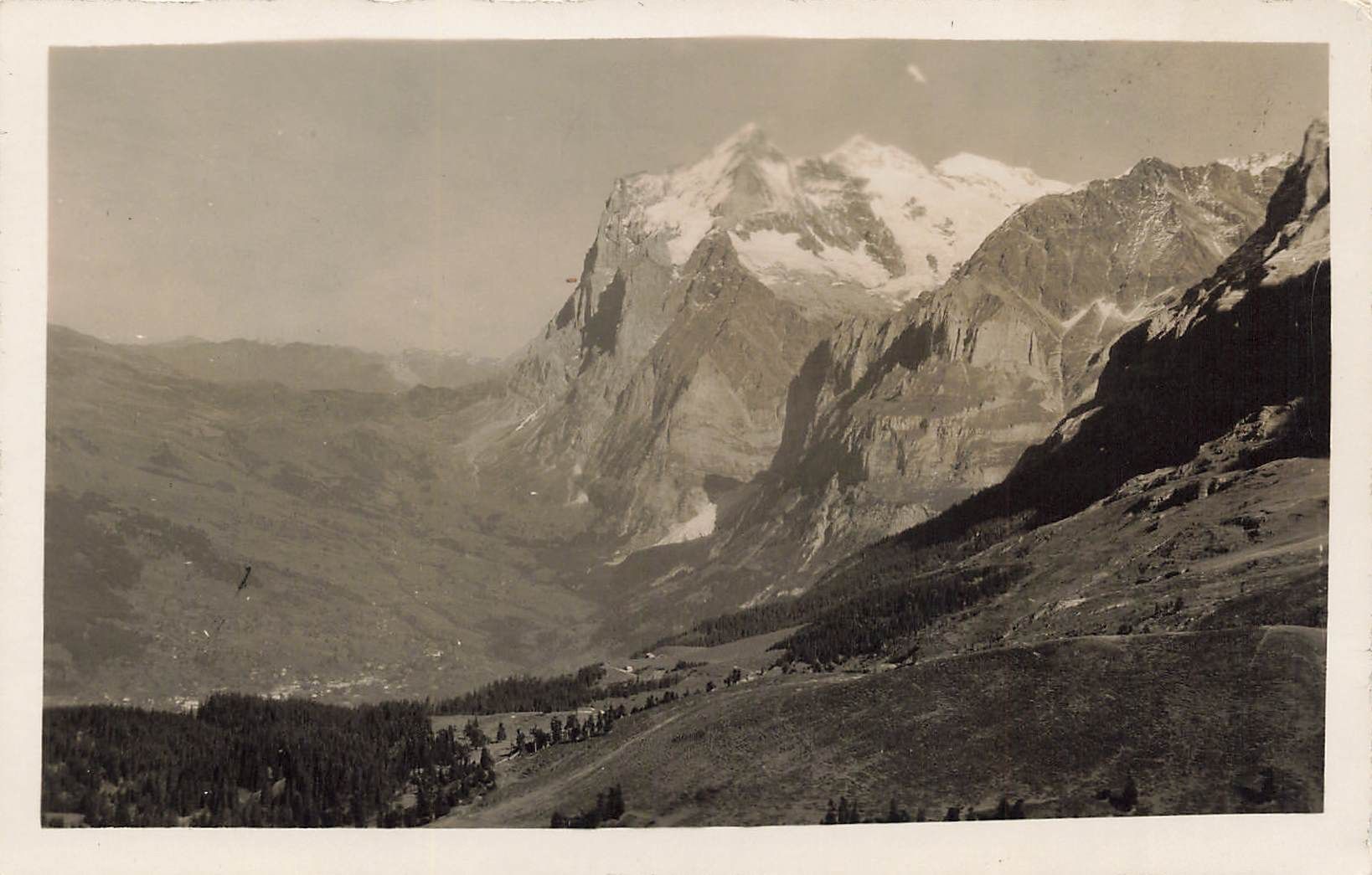 Cartoline postali: Scheidegg Wetterhorn und Grindelwald – Usato da Biasca venduto da Blenio71