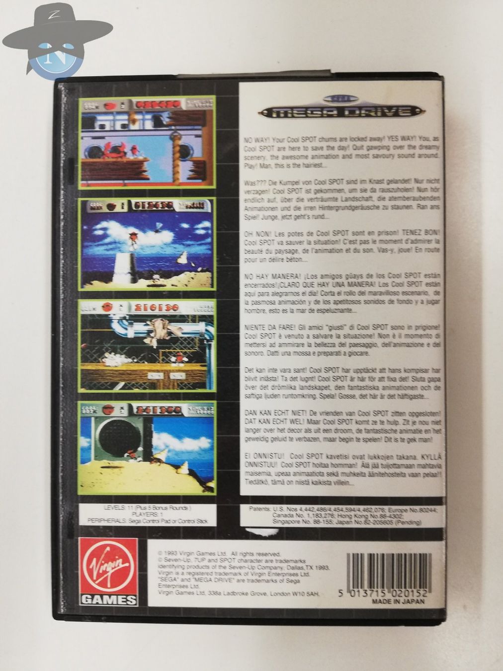 Sega Giochi: Cool Spot / Sega Mega Drive MD – Usato da St. Gallen venduto da zorro_dc 1