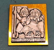Fasnachtsplakette Littau 1985 Gold Mättli-Zunft Littau