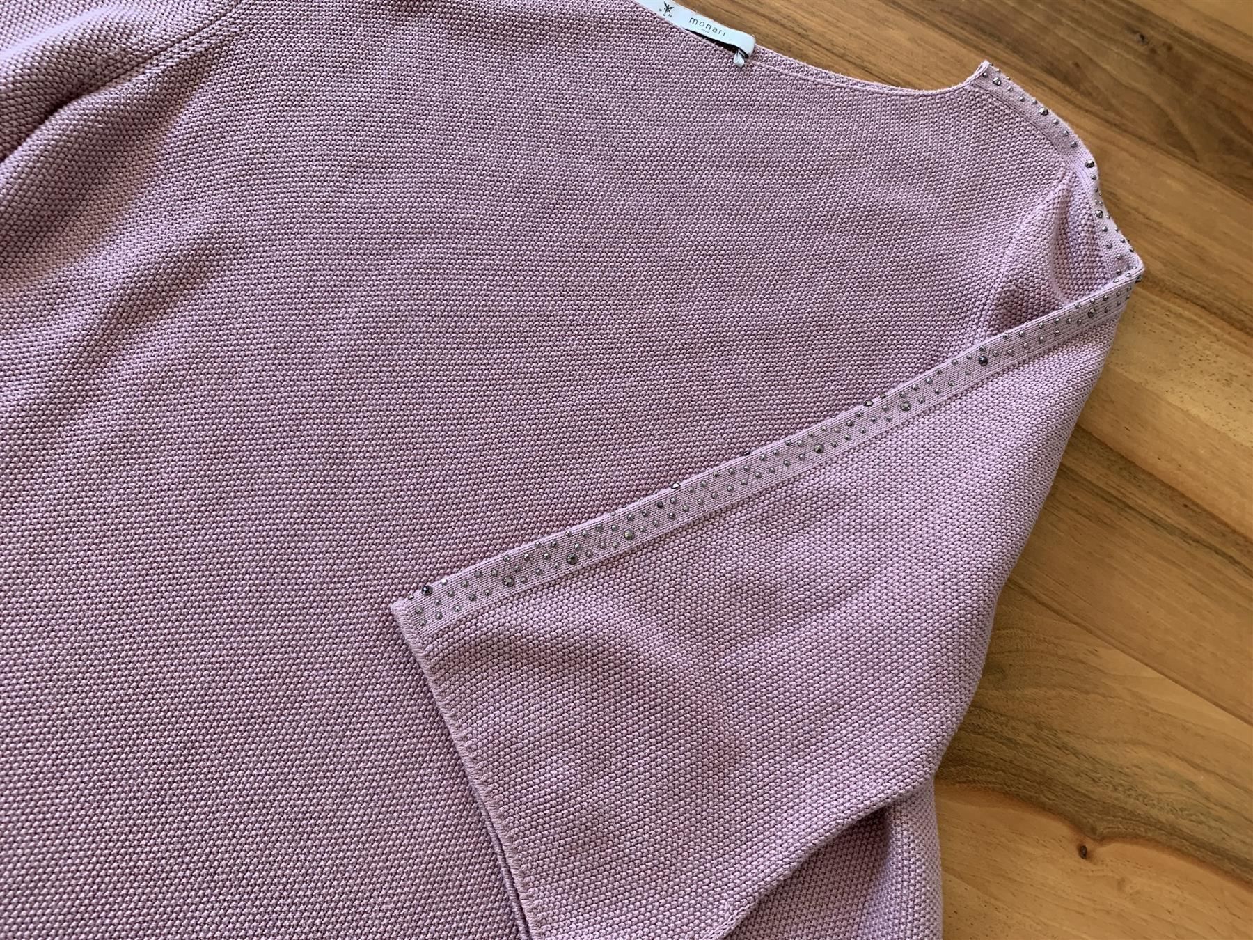 Monari Pulls & Sweat-shirts: MONARI raffinierter Pullover Grösse 40 – Neuf (Voir description) à Meiringen par SaltnPepa 3