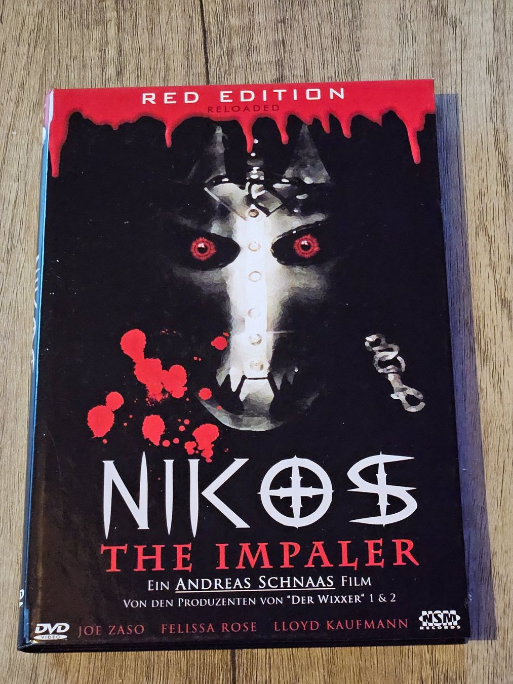 Tutti i DVDs: Nikos - The Impaler -  kleine Hartbox - Red Edition – Usato da Wildberg venduto da Reunionevents