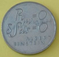 1979 Sonder-Fünfliber - Albert Einstein Formel - 5 Fr. Münze
