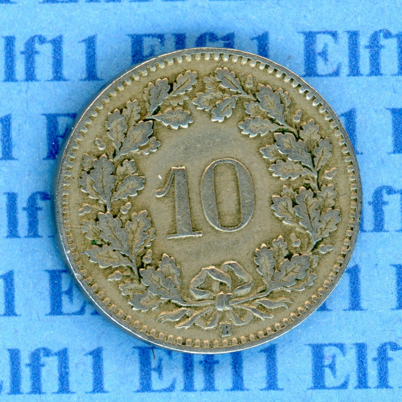 Tutti le monete: CHF___0.10 1930 ss+ 10 Rappen – Usato da Widnau venduto da Elf11 1