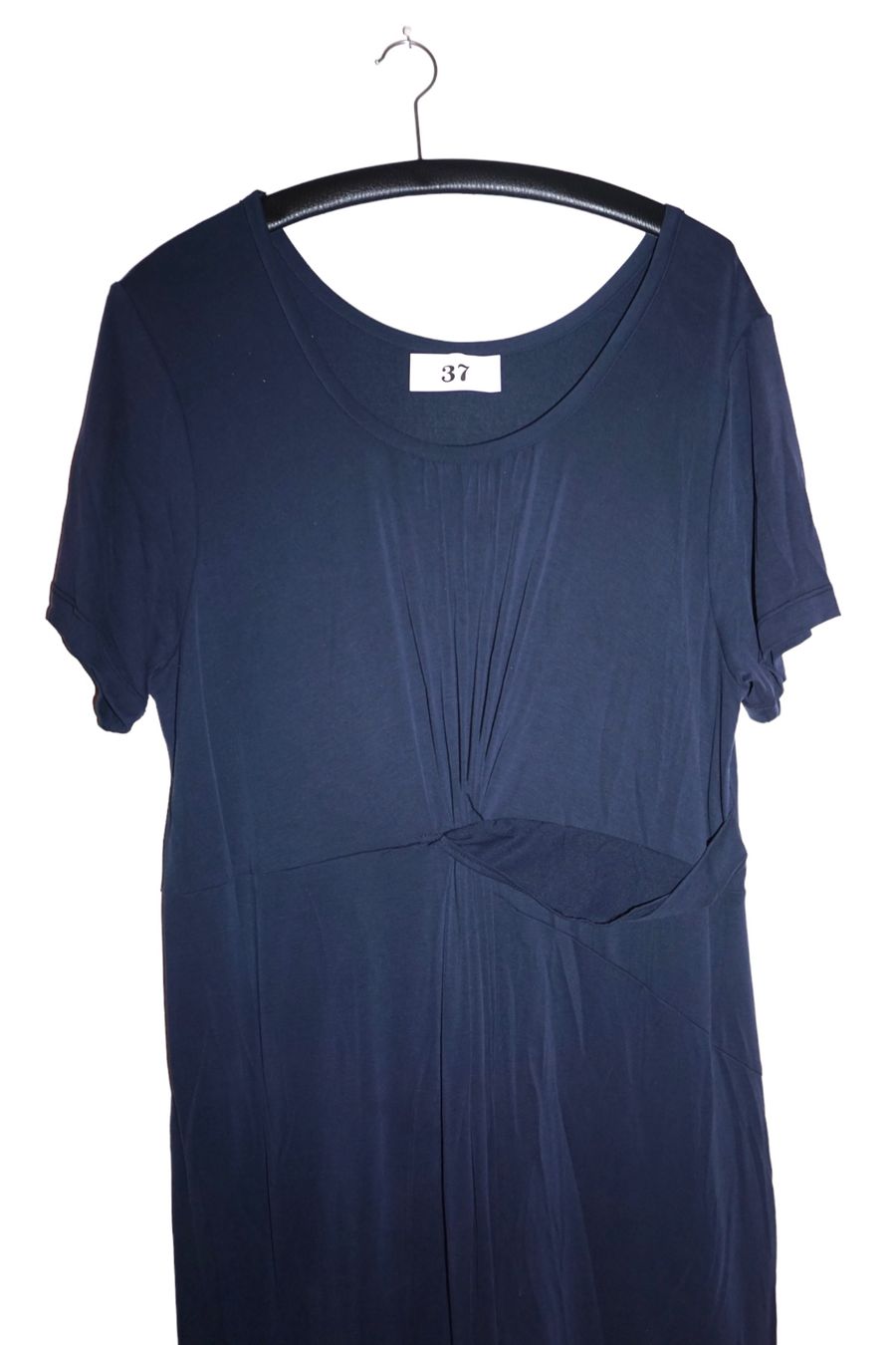 Vestiti: Jerseykleid kurzarm dunkelblau 65% Modal – Usato da Horw venduto da fio_9n92