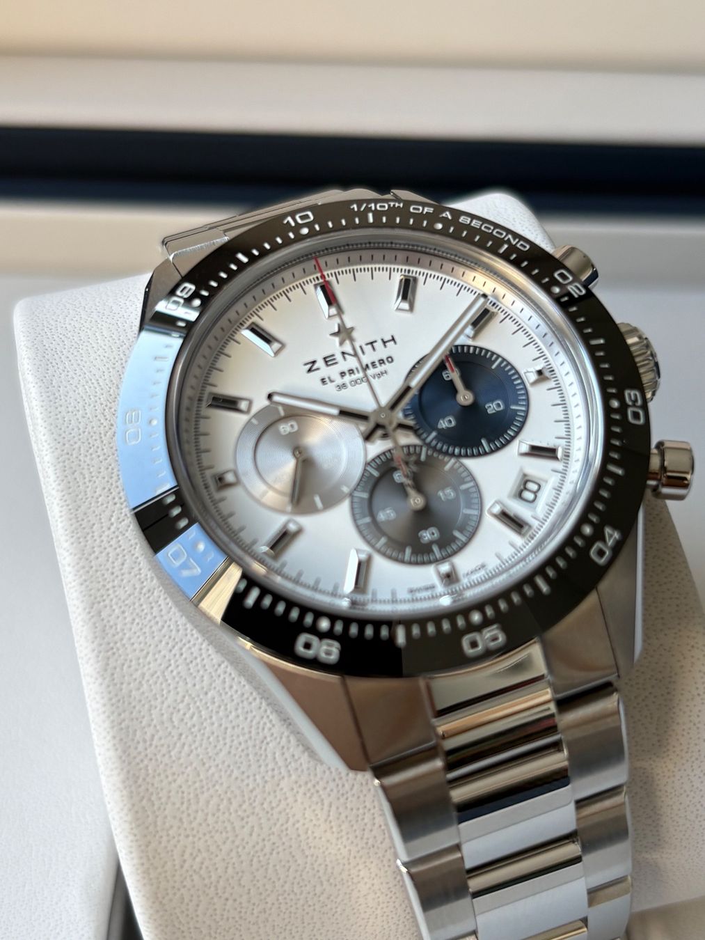 Zenith Montres: ZENITH Chronomaster Sport Fullset mit Garantie – D'occasion à Birsfelden par Mynos 5