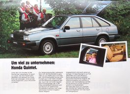 Prospekt Honda Gesamtprogramm inkl. Preisliste ( CH )