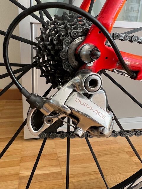 Klein Biciclette: Klein Quantum Pro - Aeros Carbon Fork - Sedona Orange – Usato da Zürich venduto da ontime65 5