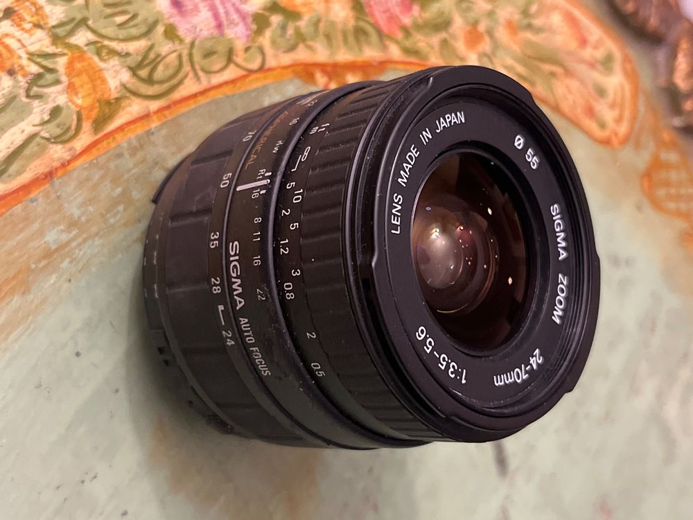 Sigma Zoom 24-70mm 1:3.5-5.6 Objektiv (Gebraucht) in Chiasso für CHF 19 ...