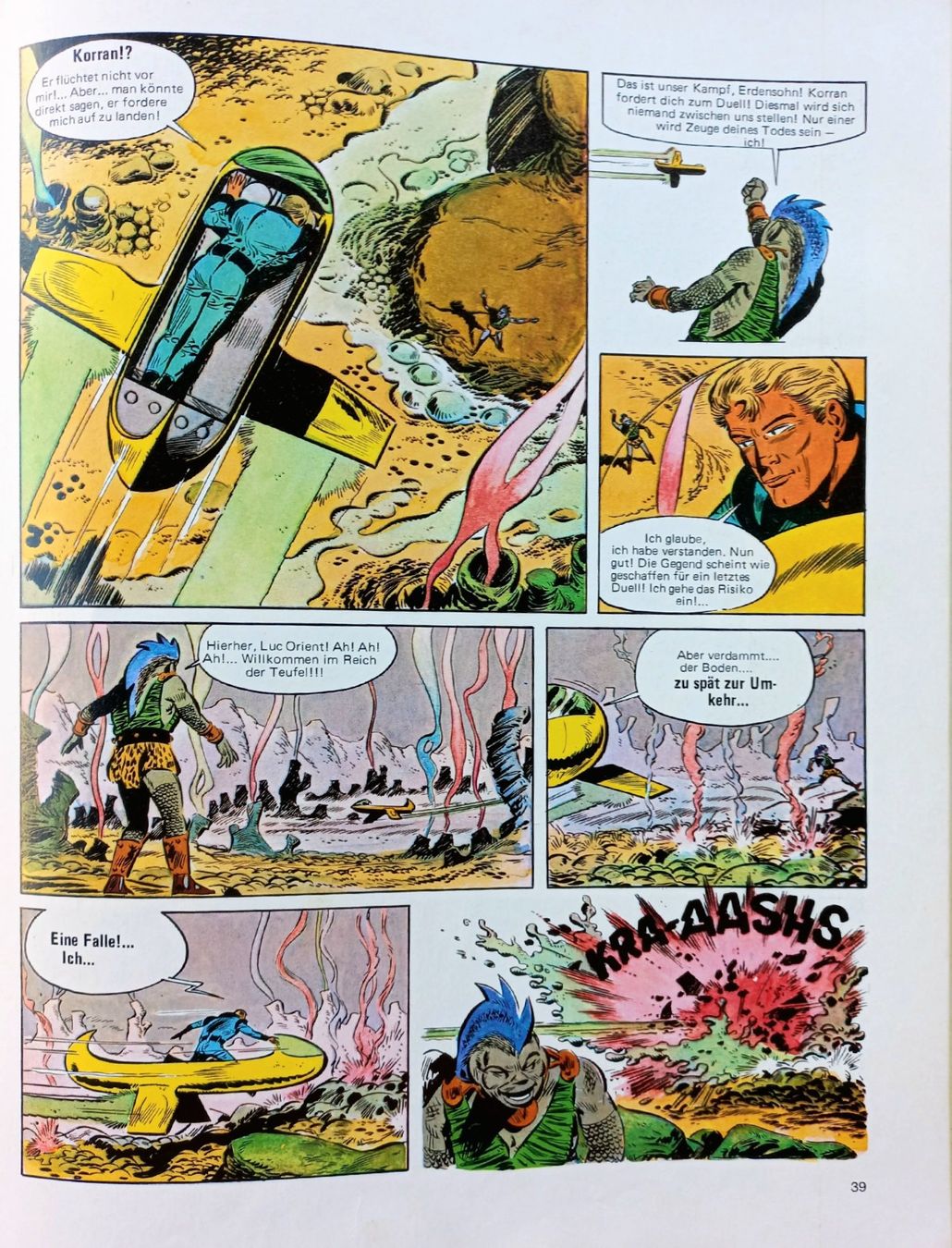 Fumetti: Comic - Luc Orient 16 - Planet der Angst – Usato da Niederuzwil venduto da lubimaja 3
