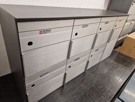 7-er Briefkastenanlage (Aludesign)