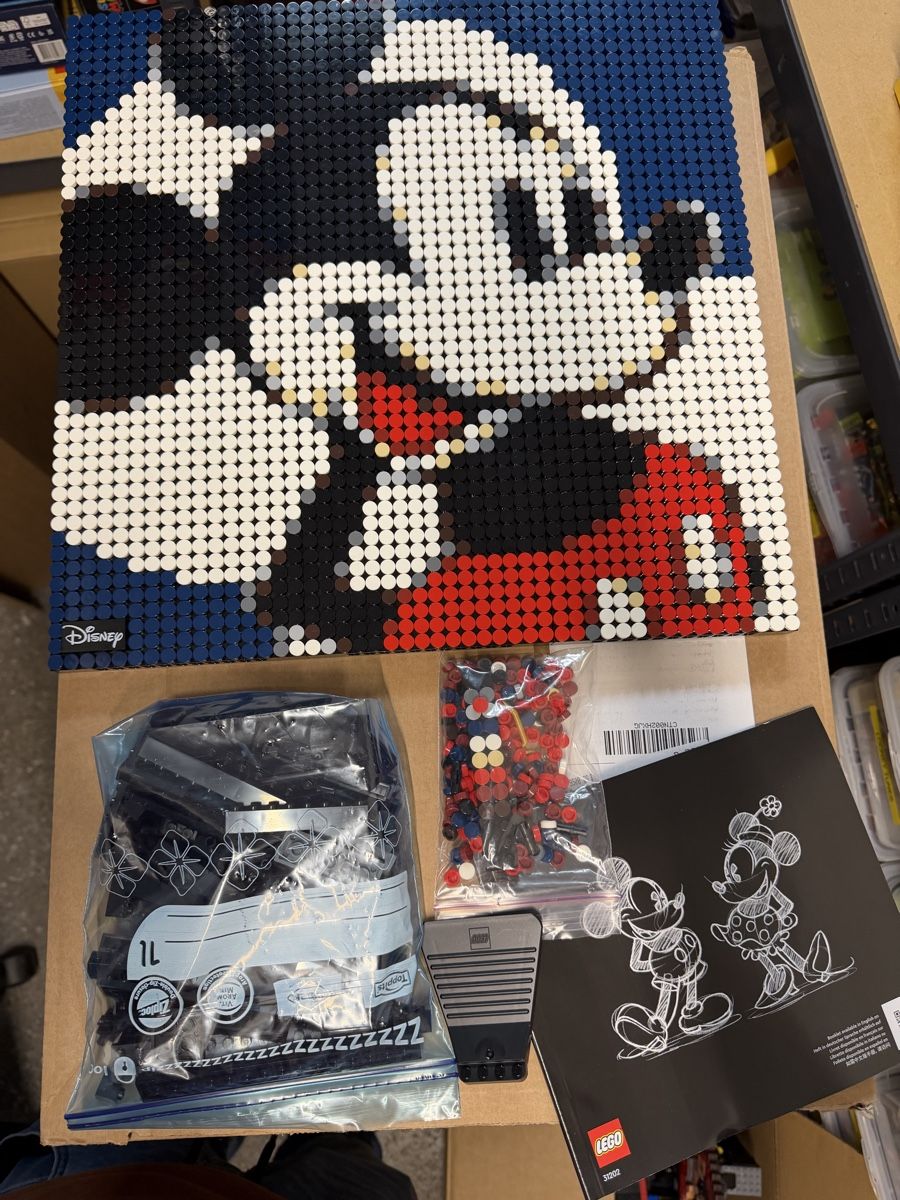Lego Kit di costruzioni: Lego Art 3 Mosaike gebraucht – Usato da Schwarzenburg venduto da Schrepfer 4