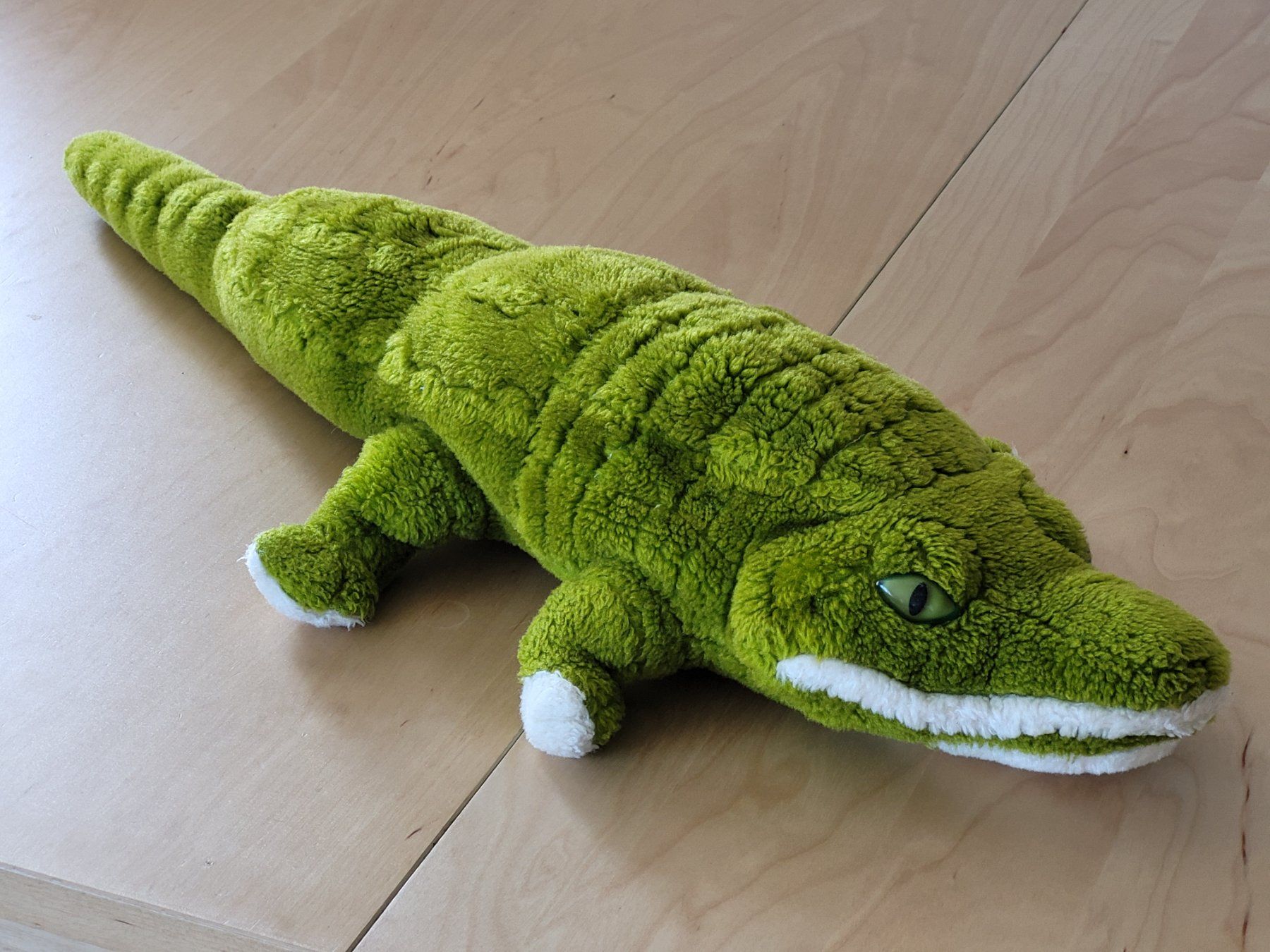 Giocattoli: Plüschtier Stofftier Krokodil ca. 60cm – Usato da Wiesendangen venduto da samoalk 1