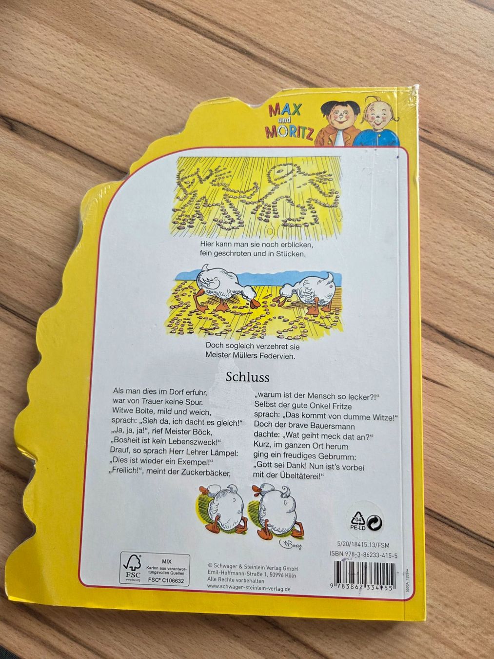 Livres: Buch Max und Moritz – Neuf avec emballage d'origine à Grosswangen par sunny.stivi 1