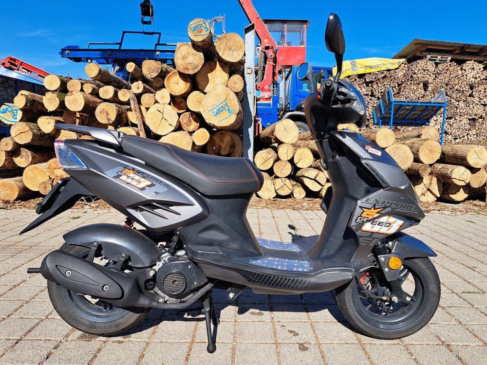 Explorer Speed 50 mit MFK aber Antriebsriehem gerissen (Gebraucht) in ...