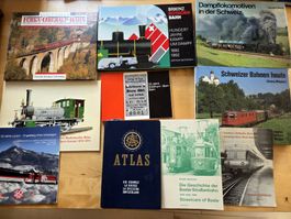 10 Bücher über die Schweizer Eisenbahn