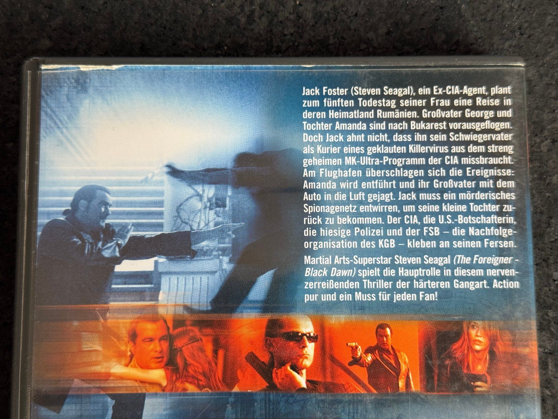 Tous les DVDs: SHADOW MAN "Kurier der Todes" DVD DE/EN Steven Seagal – D'occasion à Fribourg par tschjoly 2