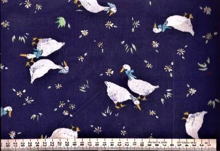 Tessuti: Baumwollstoff 50 x 140 cm Gänse – Nuovo (secondo la descrizione) da Basel venduto da Happybaer