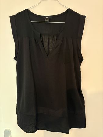 Schwarze Bluse von H&M, Grösse S, Ideal für Sommer!