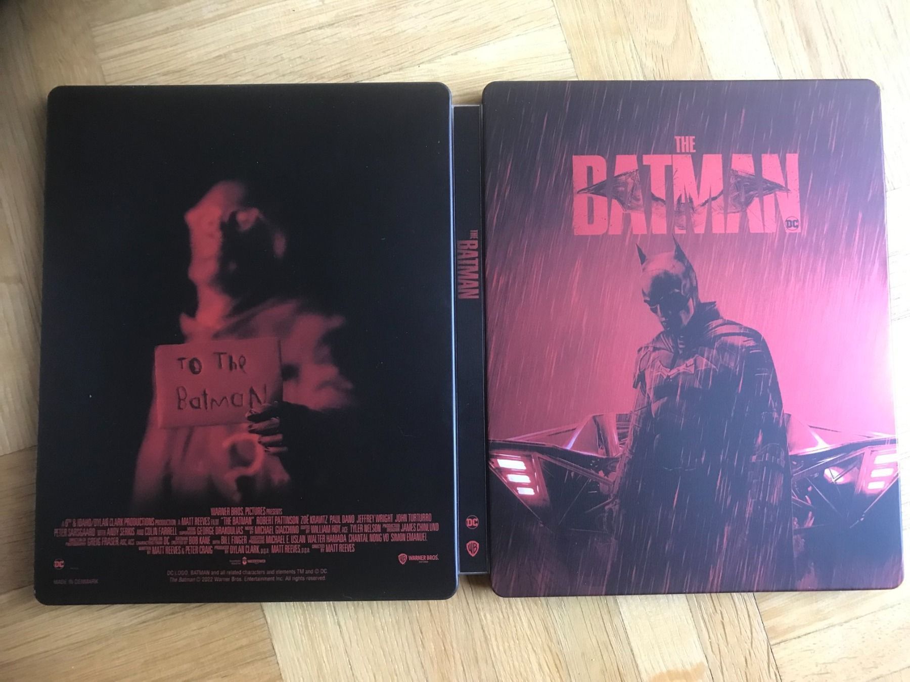 Tutti i DVDs: The Batman - Steelbook- UHD 4K + Blu-ray – Nuovo (secondo la descrizione) da Zürich venduto da Malcom 3