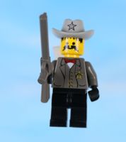 LEGO Minifigur Sheriff (Wild Wyatt West / Duke)