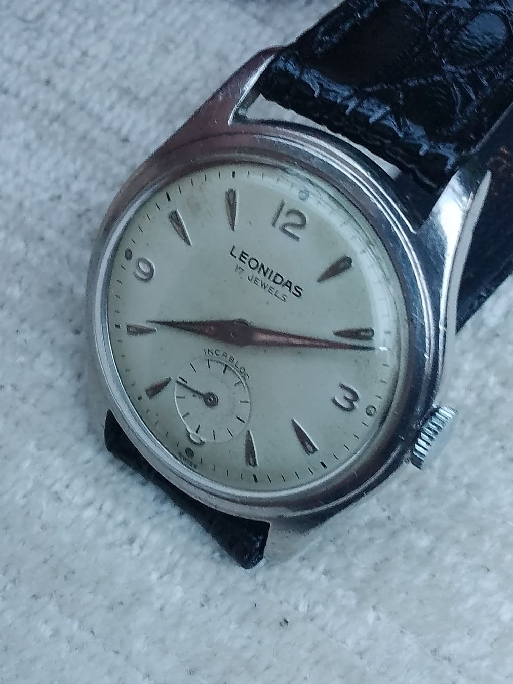 Swiss Uhren: Leonidas handaufzug 32mm läuft super – Gebraucht aus Agno von sam2608 1